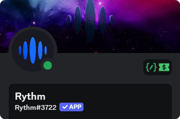 rythm app profile