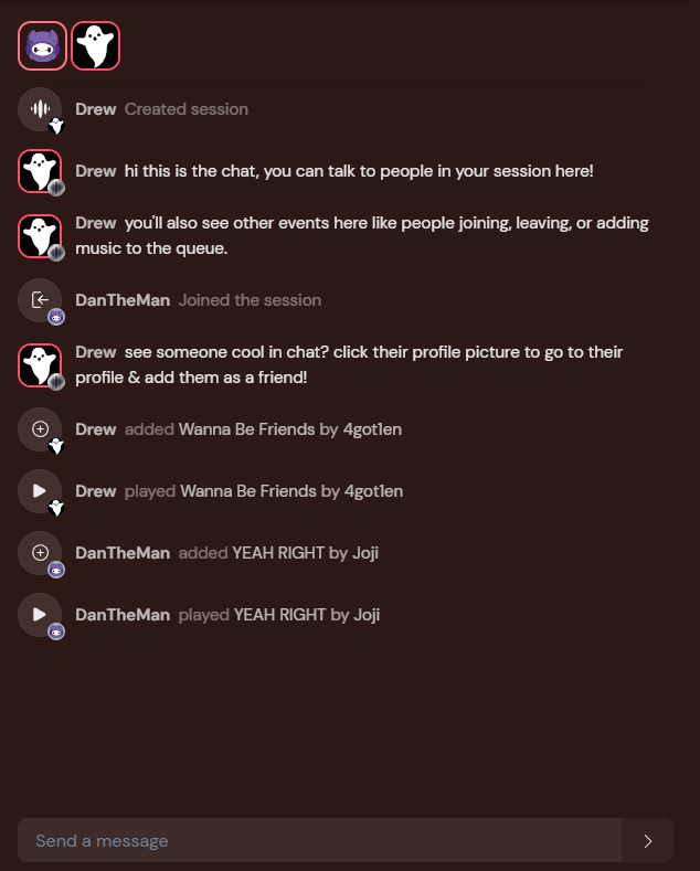 chat example image